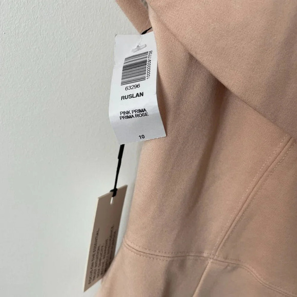 Aritzia Babaton Ruslan Dress NWT Pink Prima Rose Size 10 - Picture 7 of 9